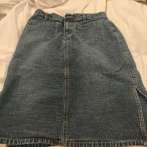 Jean skirt